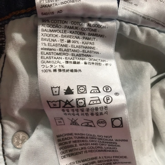 Levi’s White Oak Cone Denim “Wedgie”‎ Button Fly Fray Hem Medium Wash Jeans - Picture 12 of 15